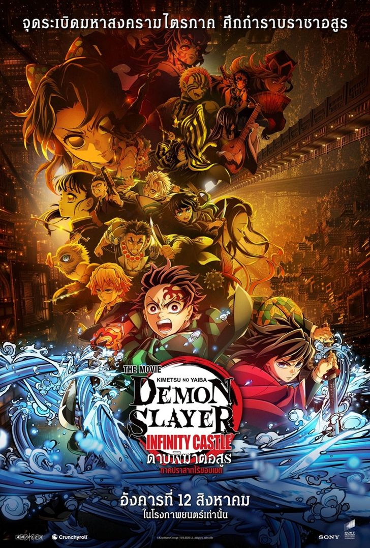 Demon Slayer: Kimetsu no Yaiba Infinity Castle (2025) ดาบพิฆาตอสูร ภาคปราสาทไร้ขอบเขต